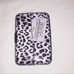 NEW WALLET credit card holder wallet leopard print